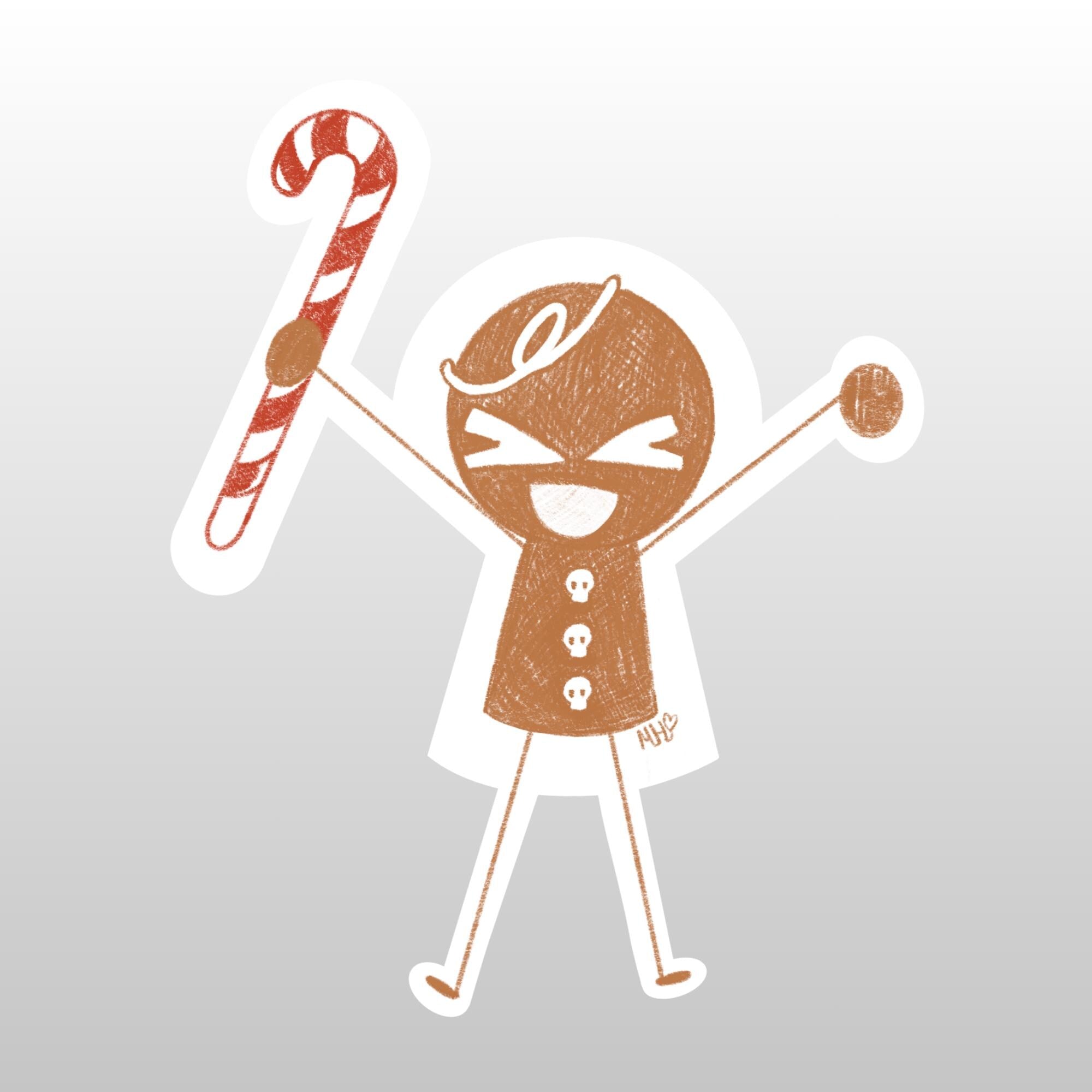 Brave doodle