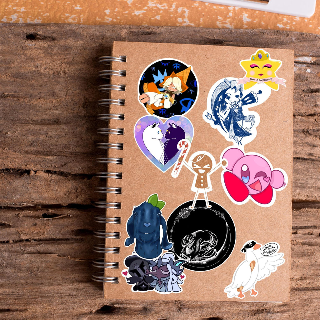 Pick 10 Sticker Bundle | Choose Your Own Stickers | Cute Kawaii Sticker Pack | Gift Sticker Set