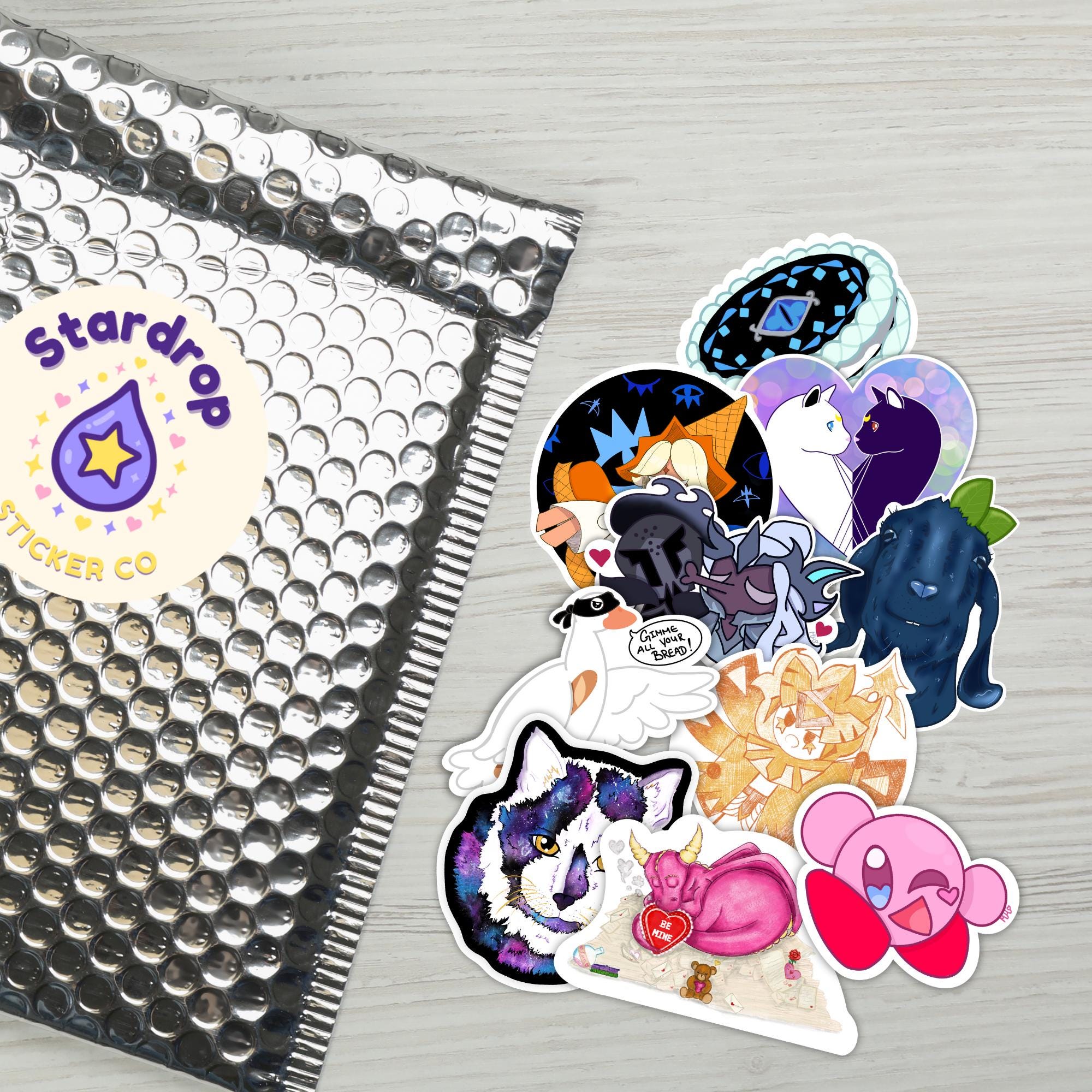 Pick 10 Sticker Bundle | Choose Your Own Stickers | Cute Kawaii Sticker Pack | Gift Sticker Set